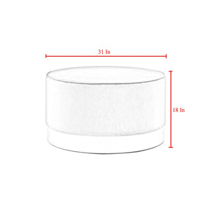 Apolline Velvet Cocktail Ottoman