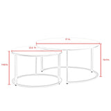 Irene Nesting Coffee Table (Set of 2)
