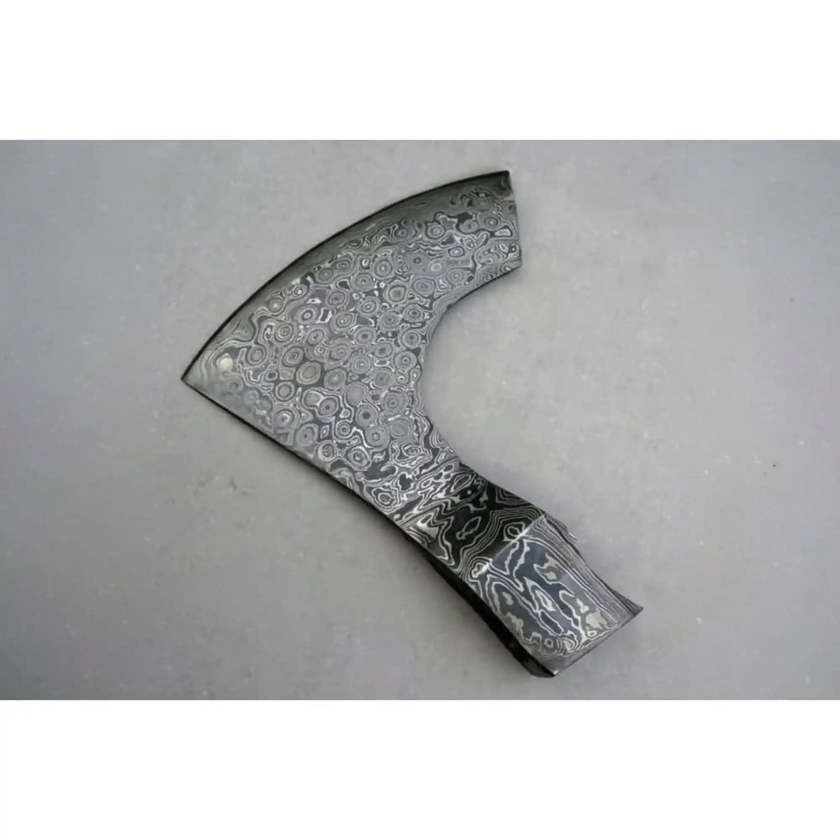 Handmade Viking Bearded Axe Head Blank - Pattern Welded Steel | JW SteelCrafts