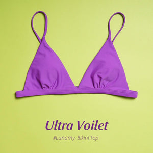 Colorful Bikini Thong Swimwear Women Swimsuit Top And Bottoms T-Back Brazilian Swimming Women's Strappy Triangle Bikini Sets High Cut Cheeky Thong Bottom Swimsuits