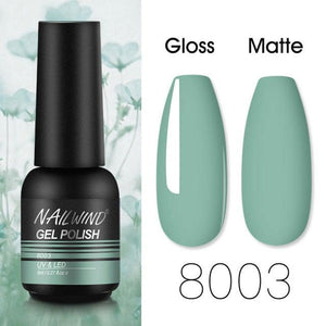 Colorful Glossy Gel Nail Polish 8ml Modern Permanent UV LED Nails Gel Luxury Fashion For Women and Girls Shine Design