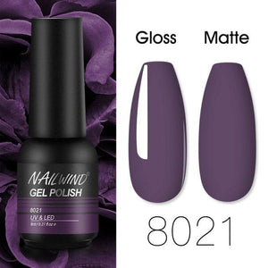 Colorful Glossy Gel Nail Polish 8ml Modern Permanent UV LED Nails Gel Luxury Fashion For Women and Girls Shine Design