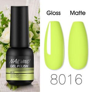 Colorful Glossy Gel Nail Polish 8ml Modern Permanent UV LED Nails Gel Luxury Fashion For Women and Girls Shine Design