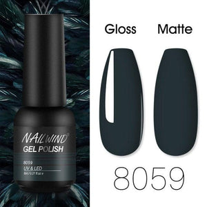 Colorful Glossy Gel Nail Polish 8ml Modern Permanent UV LED Nails Gel Luxury Fashion For Women and Girls Shine Design