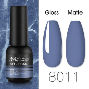 Colorful Glossy Gel Nail Polish 8ml Modern Permanent UV LED Nails Gel Luxury Fashion For Women and Girls Shine Design