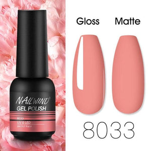 Colorful Glossy Gel Nail Polish 8ml Modern Permanent UV LED Nails Gel Luxury Fashion For Women and Girls Shine Design