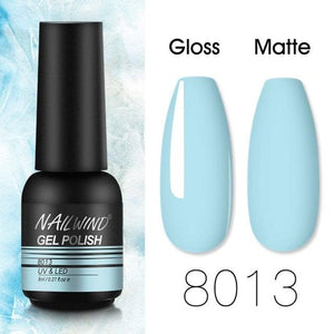 Colorful Glossy Gel Nail Polish 8ml Modern Permanent UV LED Nails Gel Luxury Fashion For Women and Girls Shine Design