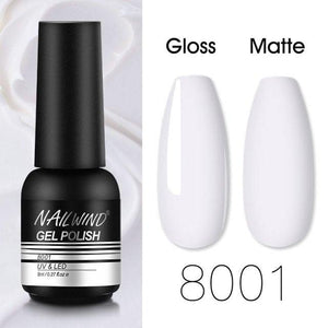 Colorful Glossy Gel Nail Polish 8ml Modern Permanent UV LED Nails Gel Luxury Fashion For Women and Girls Shine Design