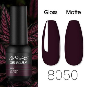 Colorful Glossy Gel Nail Polish 8ml Modern Permanent UV LED Nails Gel Luxury Fashion For Women and Girls Shine Design