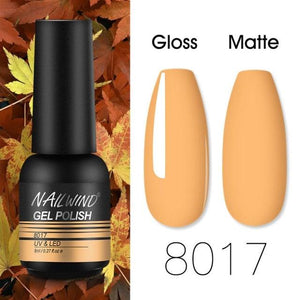Colorful Glossy Gel Nail Polish 8ml Modern Permanent UV LED Nails Gel Luxury Fashion For Women and Girls Shine Design
