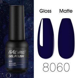 Colorful Glossy Gel Nail Polish 8ml Modern Permanent UV LED Nails Gel Luxury Fashion For Women and Girls Shine Design