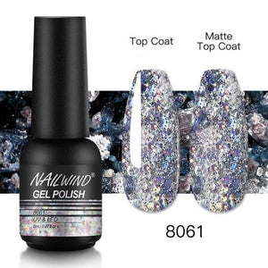 Colorful Glossy Gel Nail Polish 8ml Modern Permanent UV LED Nails Gel Luxury Fashion For Women and Girls Shine Design