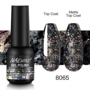 Colorful Glossy Gel Nail Polish 8ml Modern Permanent UV LED Nails Gel Luxury Fashion For Women and Girls Shine Design