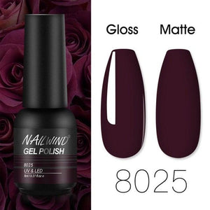 Colorful Glossy Gel Nail Polish 8ml Modern Permanent UV LED Nails Gel Luxury Fashion For Women and Girls Shine Design
