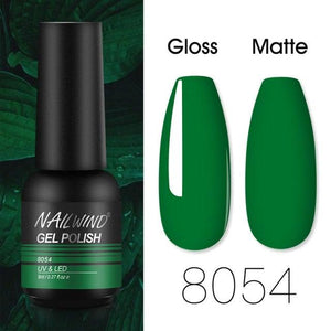 Colorful Glossy Gel Nail Polish 8ml Modern Permanent UV LED Nails Gel Luxury Fashion For Women and Girls Shine Design