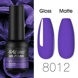 Colorful Glossy Gel Nail Polish 8ml Modern Permanent UV LED Nails Gel Luxury Fashion For Women and Girls Shine Design