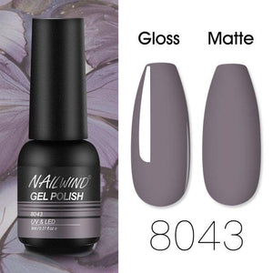 Colorful Glossy Gel Nail Polish 8ml Modern Permanent UV LED Nails Gel Luxury Fashion For Women and Girls Shine Design