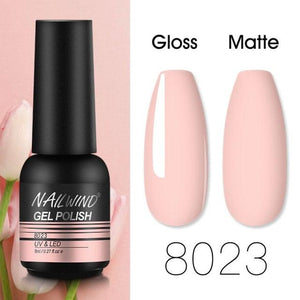 Colorful Glossy Gel Nail Polish 8ml Modern Permanent UV LED Nails Gel Luxury Fashion For Women and Girls Shine Design
