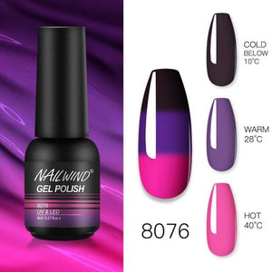 Colorful Glossy Gel Nail Polish 8ml Modern Permanent UV LED Nails Gel Luxury Fashion For Women and Girls Shine Design