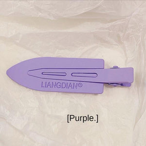 Colorful Hair Clips Seamless Metal Barrettes No Mark Pin Curl Clip Makeup No Crease Hair Styling Tools Modeling Styling Tools Hairpin Gorgeous Hair Accessories For Women
