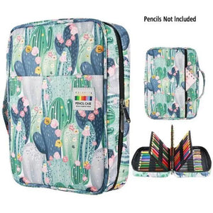 Colorful Large Capacity Pencil Bag Organizer Portable Multilayer Holder  Big Pencil Bag