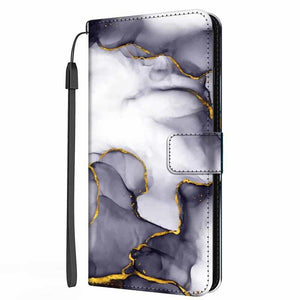 Colorful Marble Flip Leather Case For iPhone 11 12 13 Pro Max Cover iPhone12 Mini iphone12 iphone13 13pro Wallet Stand Marble Phone Covers Marble Flip Leather Phone Case Magnetic Kickstand Protective Cover