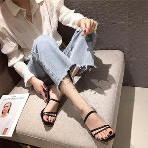 Colorful Women Sandals Slides Slippers Square Open Toe Slip On Thin Mid Heels Pumps Casual Narrow Band Open Toe Sandals Flip Flops Slip On Fashion Dress Heels Back High Heel Slide Slipper