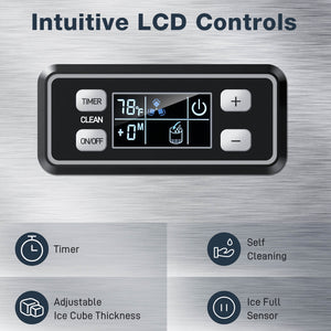 100LBS/200LBS/265LBS  Freestanding Commercial Ice Maker Z5845A