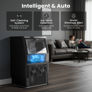 Commercial Ice Maker 80 lbs\66 lbs