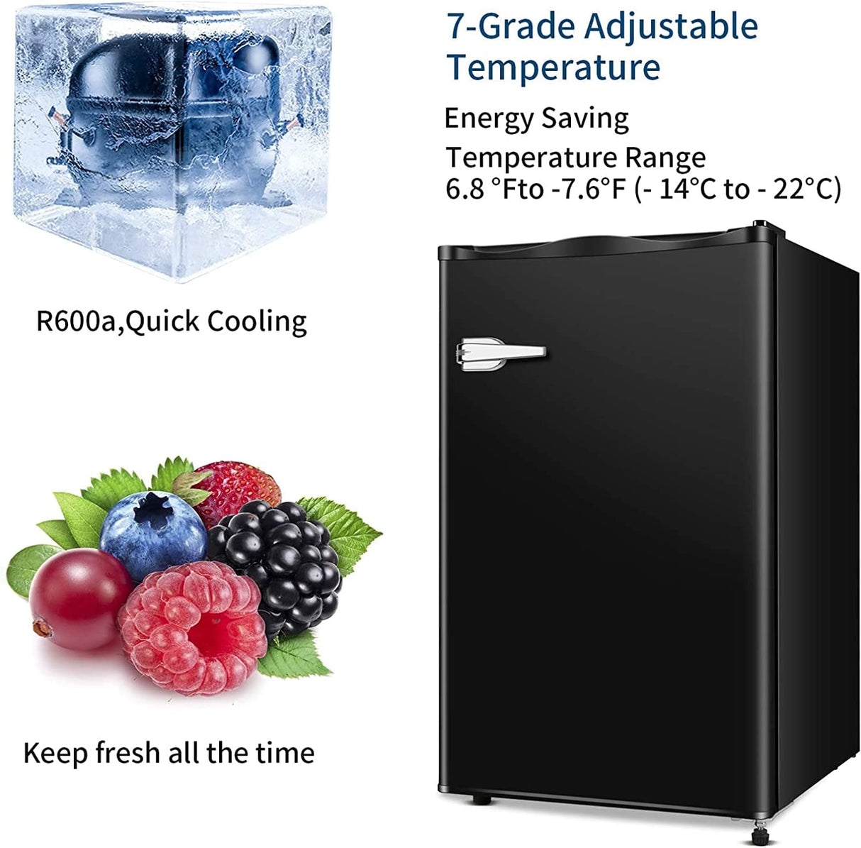 Compact Upright Freezer D6835
