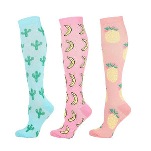 Compression Socks Athletic Best Graduated Breathable Nursing Socks Fit Running Outdoor Sports Socks Hiking Socks For Athlete Men And Women