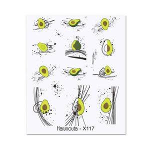 Cool Geometrics Pattern Water Decals Stickers Flower Leaves Slider For Nails Spring Summer Nail Art Decoration Tattoos Women Nail Art Stickers Water Transfer Decals Design Nail Art Supplies Manicure Acrylic Nail Foil Stencils Decorations