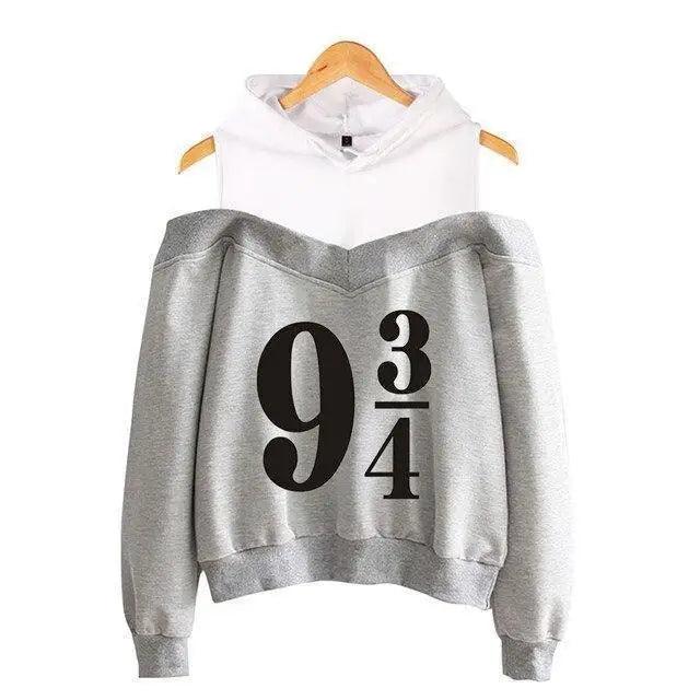 Cool Glasses Printed Hip Hop Off-Shoulder Hoodies Casual Sweatshirt Fashion Hoodie Women Clothing Lightning Scar Glasses Line Drawing Print Hoodie Women Stripes Long Sleeve Hooded Sweatshirts Pullover Pocket Cute Girls School Casual Hoodies