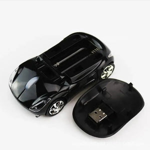 Cool Sport Car Wireless Mouse 3D  Shape Ergonomic Optical Mice Stylish USB Receiver Mouse For Laptop And Computer