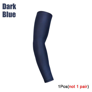 Cooling Arm Sleeves For Men Women Outdoor UV Protection Sports Sleeves For Basketball Football Volleyball Cycling  UV Protection Cooling Arm Sleeves Sunblock Long Sun Sleeves Hands Arm Covers Long Sleeve For Outdoor Activity