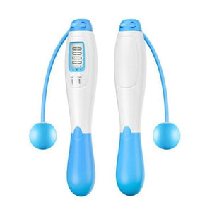 Cordless Electronic Skipping Rope Gym Fitness Cordless Skipping Smart Jump Rope With LCD Screen Counting Speed Skipping Rope With Calorie Counter Adjustable Digital Weighted Jumping Rope For Fitness Exercise Cordless Jump Rope Suitable For Women