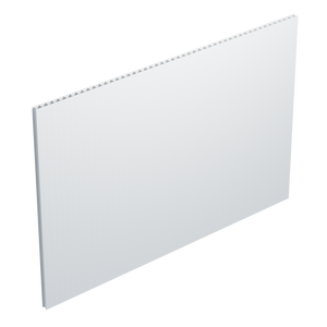 Corrugated Plastic Sheets - 24 x 36 inches - Acoustic Foam Backing