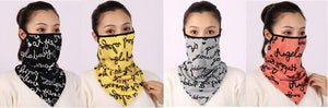 Cotton Women Mask Scarf Face Mascarillas Wraps Floral Print Lady Warm Neck Scarves Foulard Bandana Reusable Outdoor Riding Masks Scarf Neck Gaiter Headwear Headband Head Wrap Scarf Mask Neck Ear Warmers Headbands Perfect Bandana