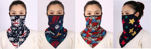 Cotton Women Mask Scarf Face Mascarillas Wraps Floral Print Lady Warm Neck Scarves Foulard Bandana Reusable Outdoor Riding Masks Scarf Neck Gaiter Headwear Headband Head Wrap Scarf Mask Neck Ear Warmers Headbands Perfect Bandana