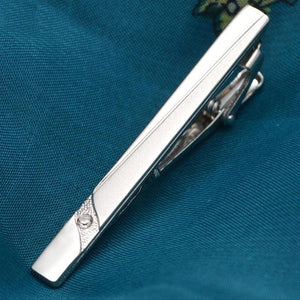 Creative Metal Necktie Bar Formal Shirt Classic Men Tie Clips Elegant Fashion Formal Professional Simple Tie Bar Clips Beautiful Designs Wedding Ceremony Gold Tie Pin Unisex Party Gifts Fashion Tie Clips