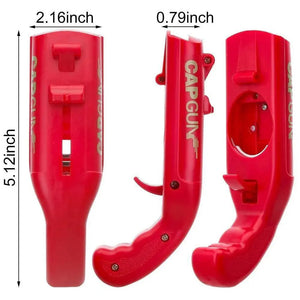 Creative Party Bottle Can Opener Durable Cap Launcher Bar Tool Drink Opening Kitchen Gadget Great Gift Funny Launcher Bottle Opener For Creative Game Party Bar Plastic Bottle Launcher