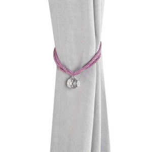 Crystal Bead Curtain Tieback Bling Diamond Bandage Rope Accessories Curtains Holder Buckle Tie Home Decorative Tieback Flower Curtain Clips Buckle with Stretchy Wire Rope For Home Office Decoration