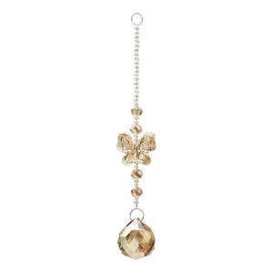 Crystal Garden Sun-catcher Hanging Crystals Prisms Ornament For Window Glass Chandelier Solar Hummingbird Owl Wind Chimes Rainbow Chaser  Garden Hanging  Curtain Pendant Home Decor Gift Boxed Sun Catcher Gift Idea For Mom Friends Grandma Hummingbird