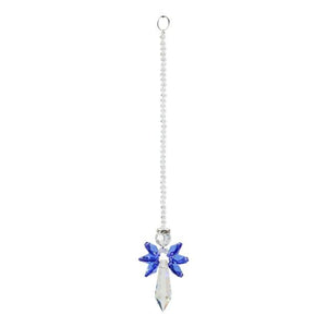Crystal Garden Sun-catcher Hanging Crystals Prisms Ornament For Window Glass Chandelier Solar Hummingbird Owl Wind Chimes Rainbow Chaser  Garden Hanging  Curtain Pendant Home Decor Gift Boxed Sun Catcher Gift Idea For Mom Friends Grandma Hummingbird