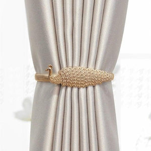 Curtain Tieback High Quality Elastic Holder Hook Buckle Clip Pretty And Fashion Polyester Decorative Home Accessories Modern Simple Style Curtain Tie Backs