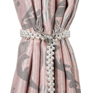 Curtain Tieback High Quality Elastic Holder Hook Buckle Clip Pretty And Fashion Polyester Decorative Home Accessories Modern Simple Style Curtain Tie Backs