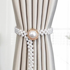 Curtain Tieback High Quality Elastic Holder Hook Buckle Clip Pretty And Fashion Polyester Decorative Home Accessories Modern Simple Style Curtain Tie Backs