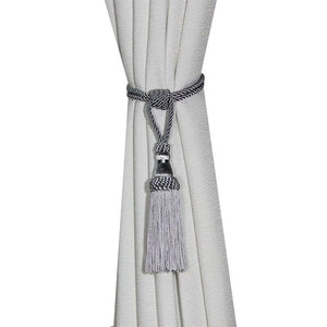 Curtain Tiebacks Tassel Curtain Clips Rope Curtain Tie Backs Holdbacks Decorative  Curtain Holder Accessories For Drape Curtain Holdbacks Braided Buckle Home Decorative Window Drapery Ball Tassels Tieback 50cm