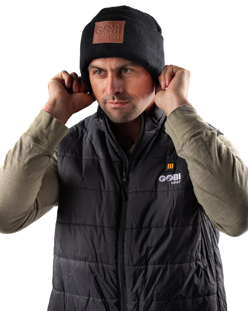 Summit Mens Heated Beanie by Gobi Heat