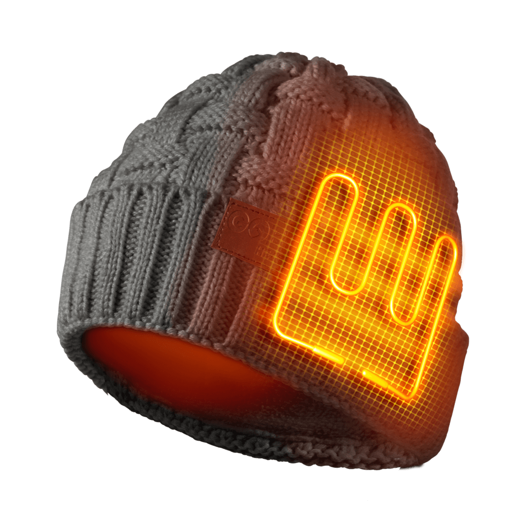 Crest Womens Heated Beanie by Gobi Heat
